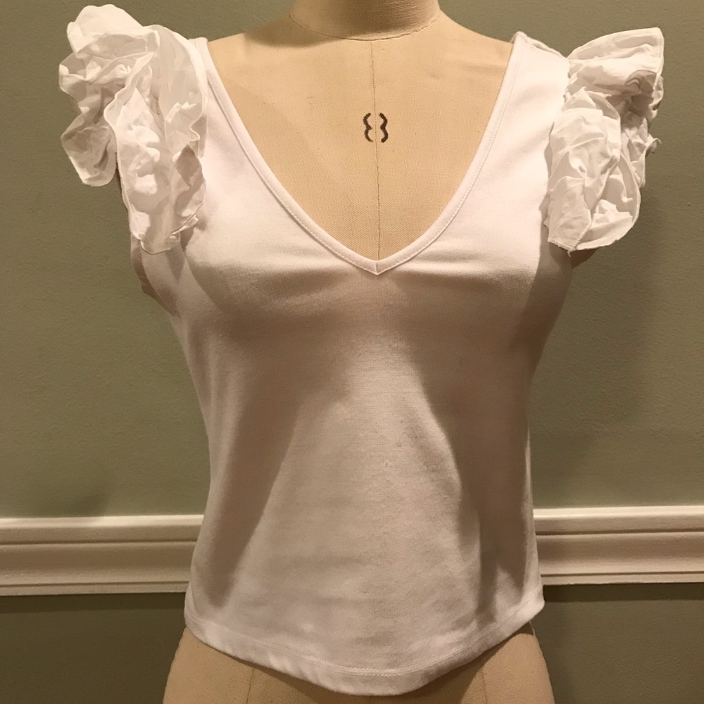 Zara Ruffle Tee